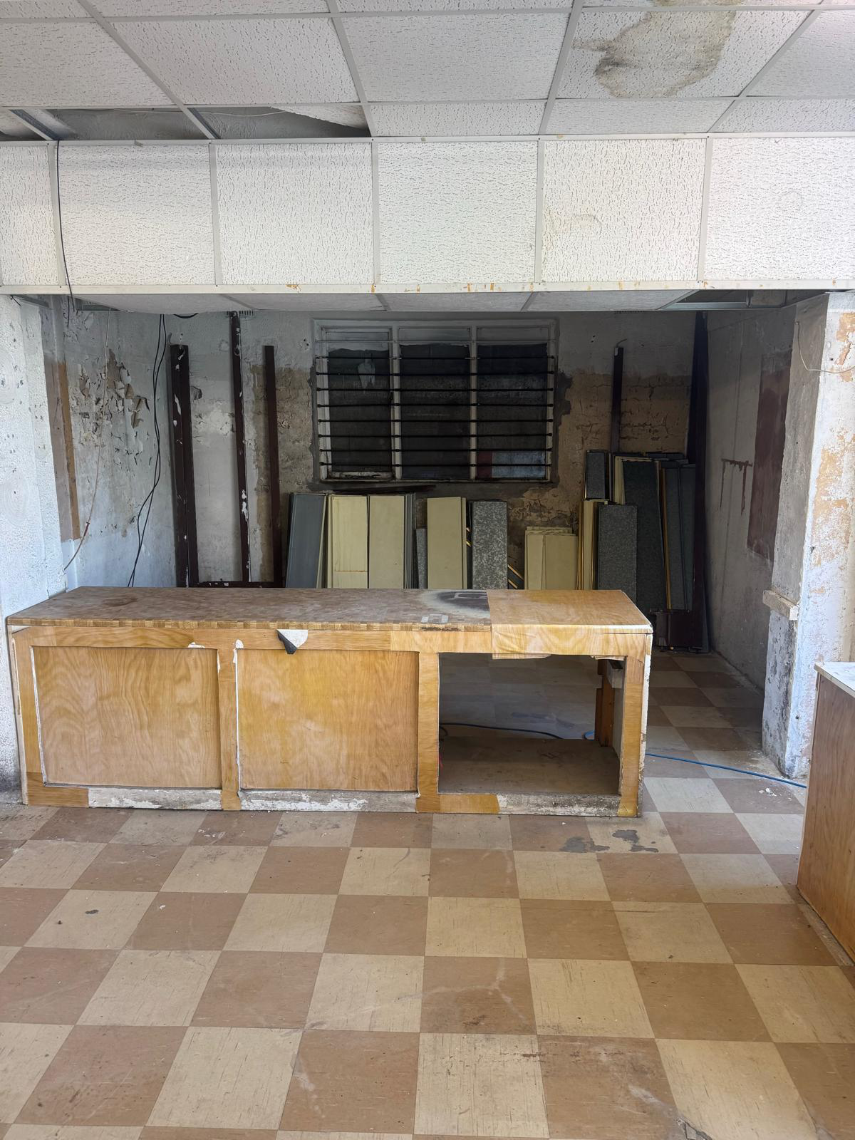 Best One Swansea shop floor before the refit